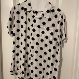 Great button down with dots